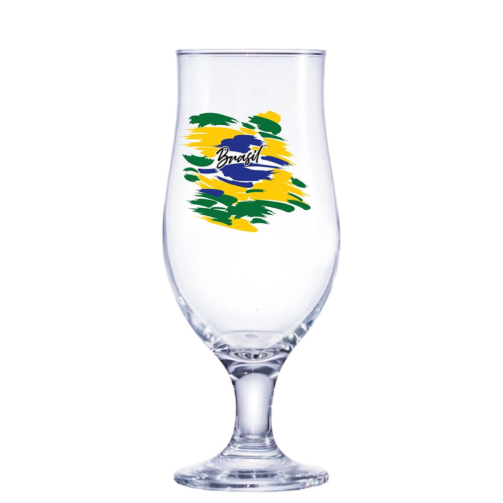 Taça para Cerveja Ruvolo Royal Beer Brasil 330ml