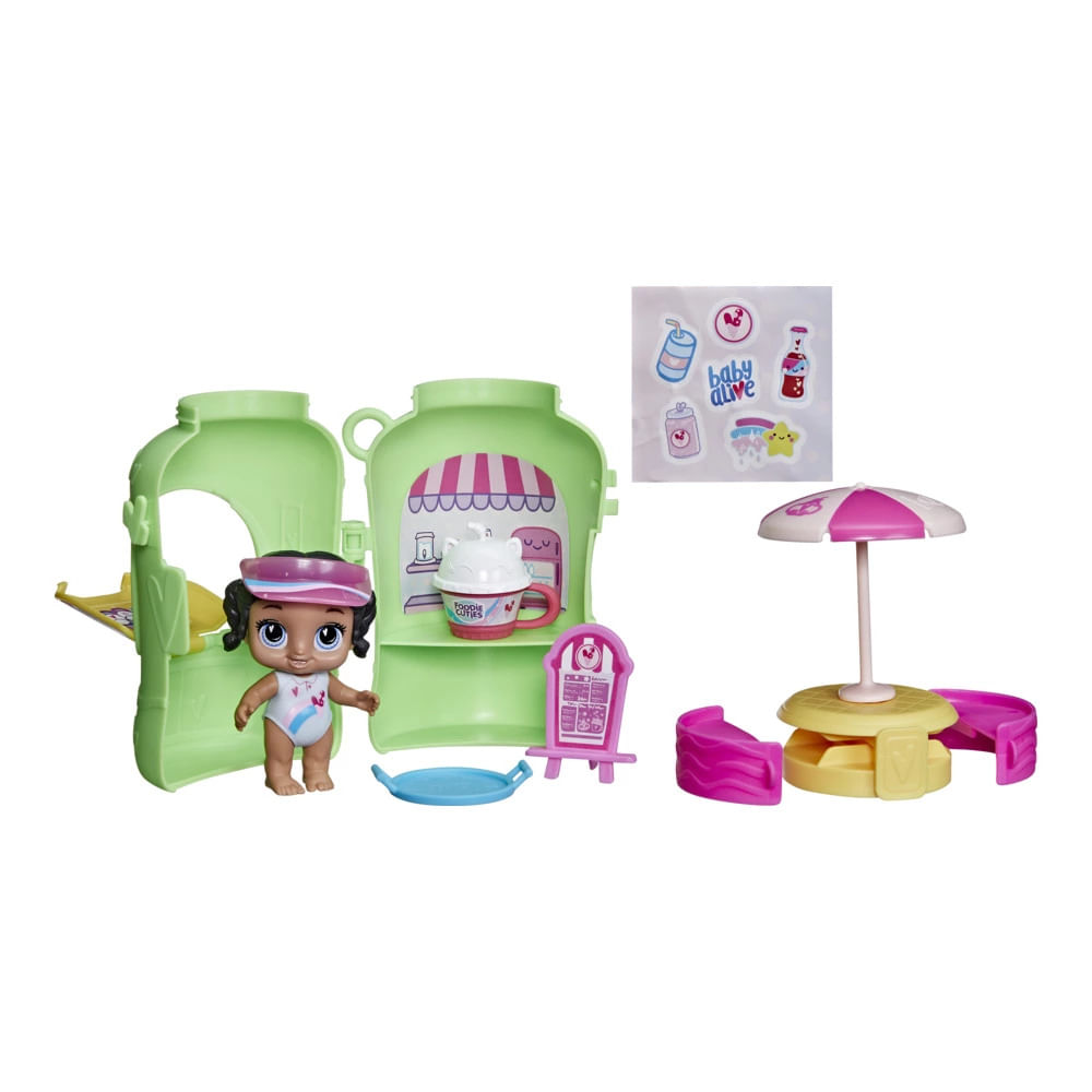 Boneca Baby Alive Foodie Cuties Bottle - Item Sortido