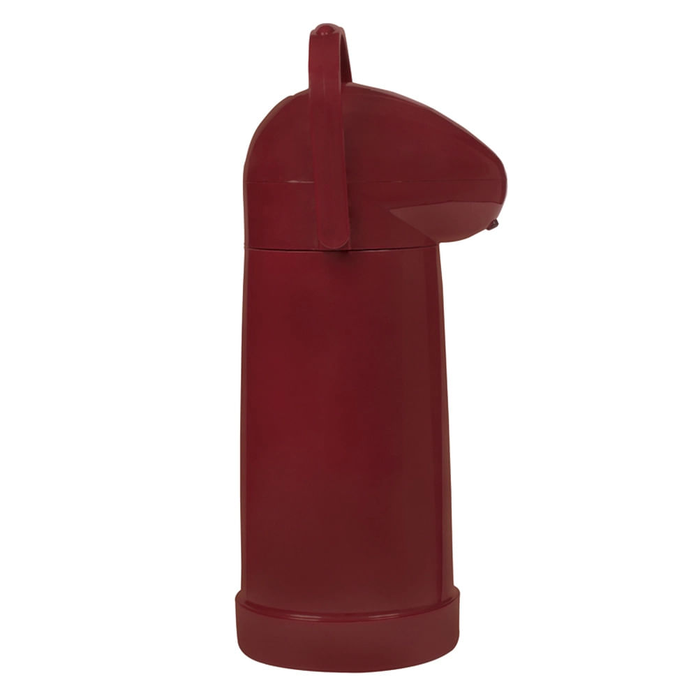 Garrafa Térmica Mor Nobile Pressão Vermelho Rubi 1L