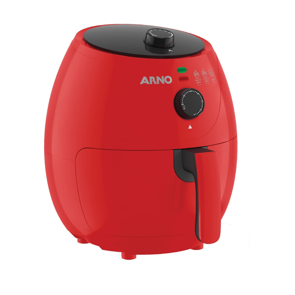 Fritadeira Elétrica Air Fryer Arno Easy Fry EZFV 3,2L Vermelha - 220V