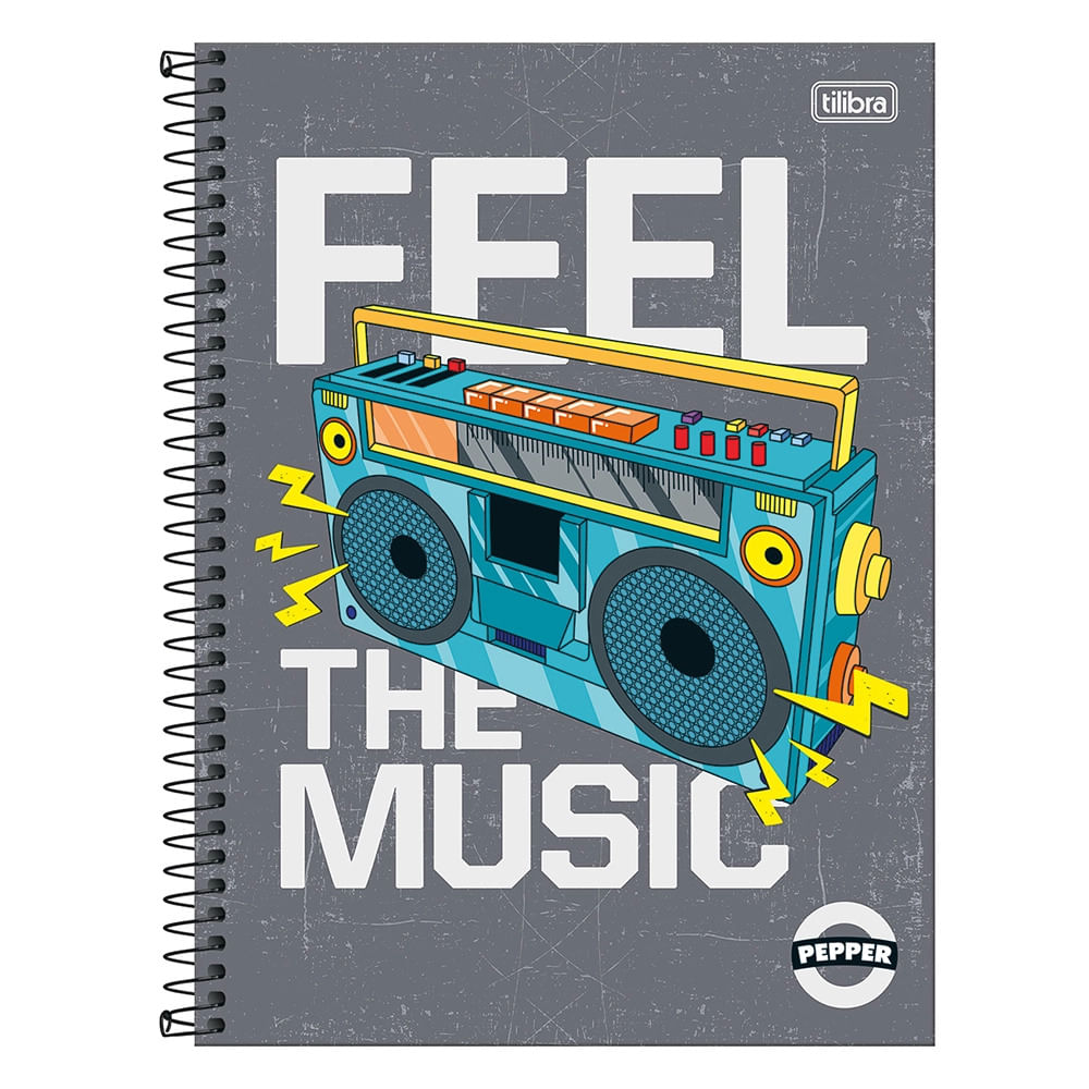 Caderno Universitário Tilibra Pepper 12 Matéria 192F