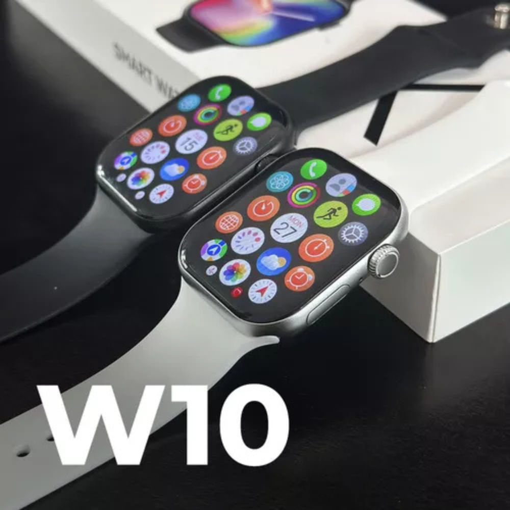 Relógio Smartwatch Microwear W10 - Tudo em Caixa