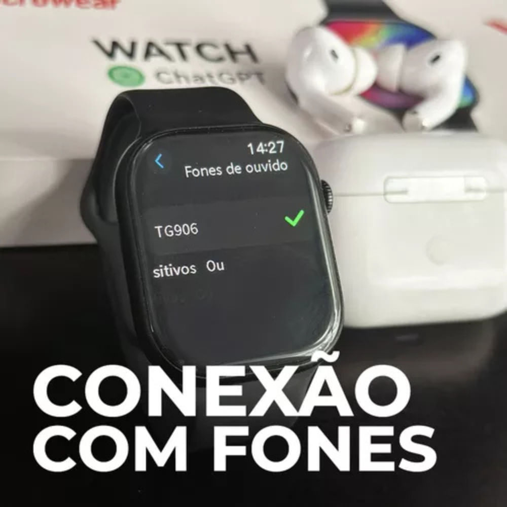 Relógio Smartwatch Microwear W10 - Tudo em Caixa