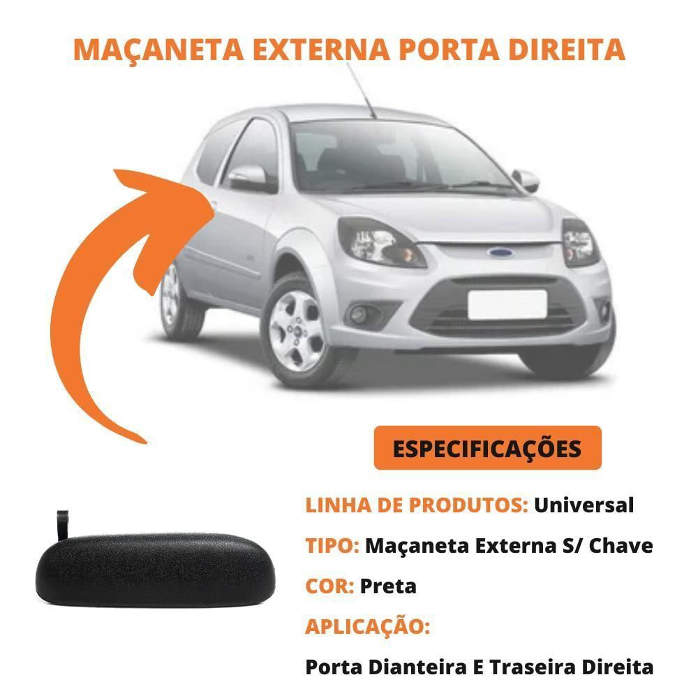 Maçaneta Externa Courier Direita Dianteira Traseira 97 A 12 [f103]