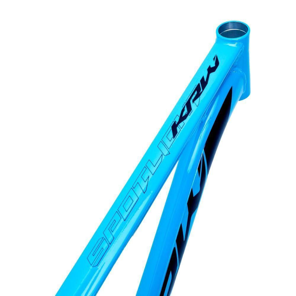 Bicicleta Aro 29 Krw Alumínio 27 Vel Freio Hidráulico Suspensão Com Trava S9 15.5 Azul-Preto