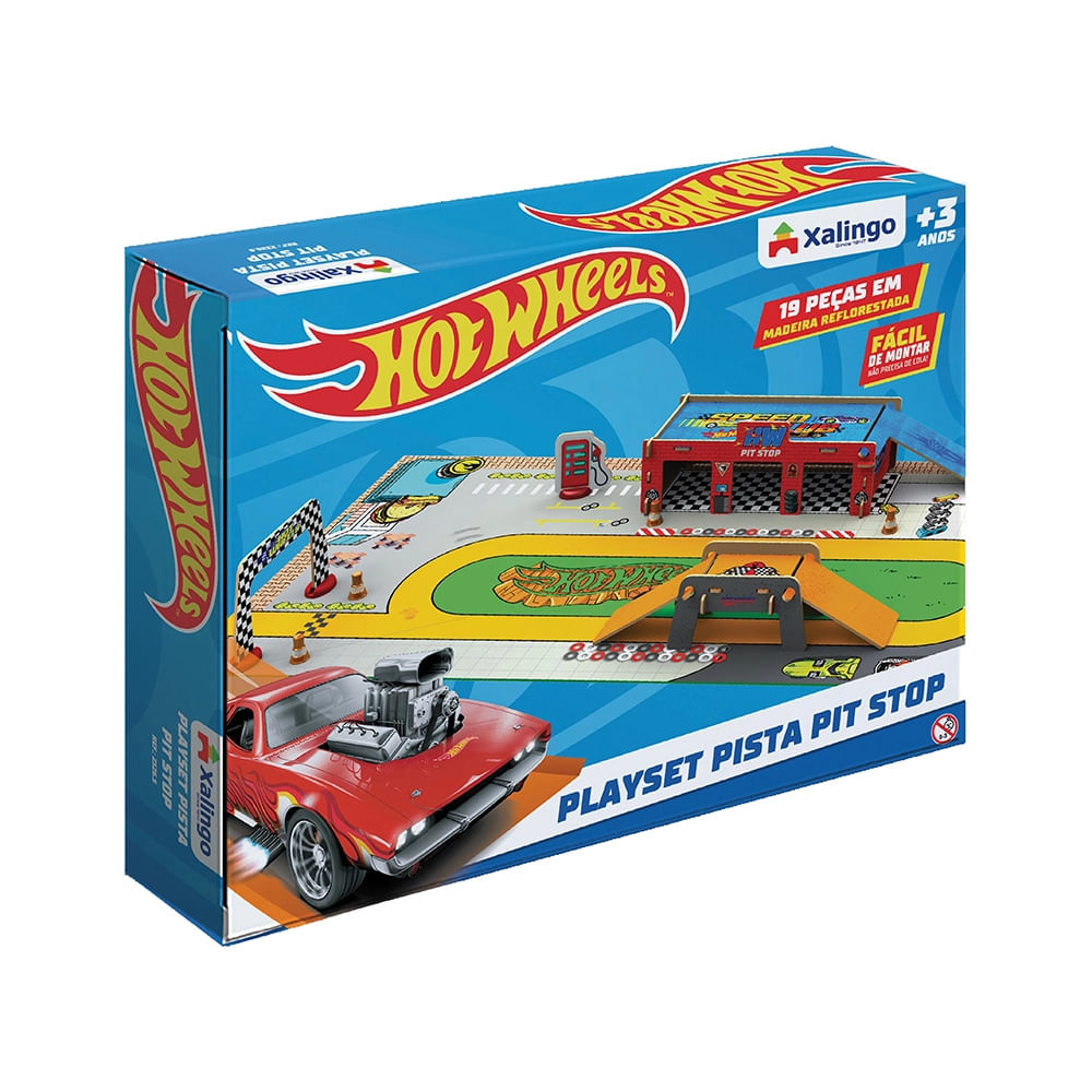 Pista Hot Wheels Lanchonete de Hambúrgueres - Le biscuit