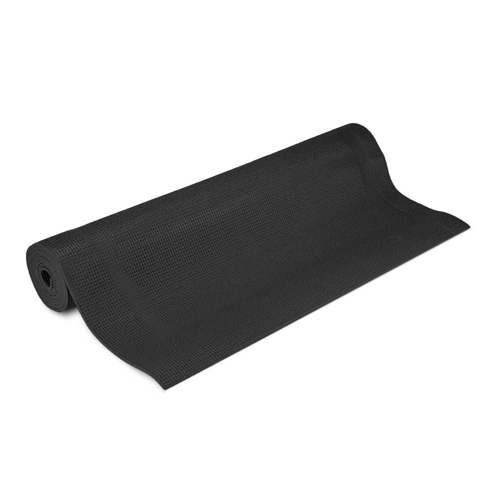 Tapete de Yoga Le em PVC com 1,73x61x0,4cm Preto