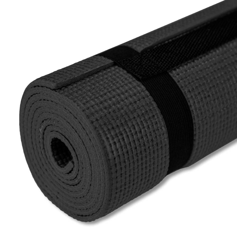 Tapete de Yoga Le em PVC com 1,73x61x0,4cm Preto