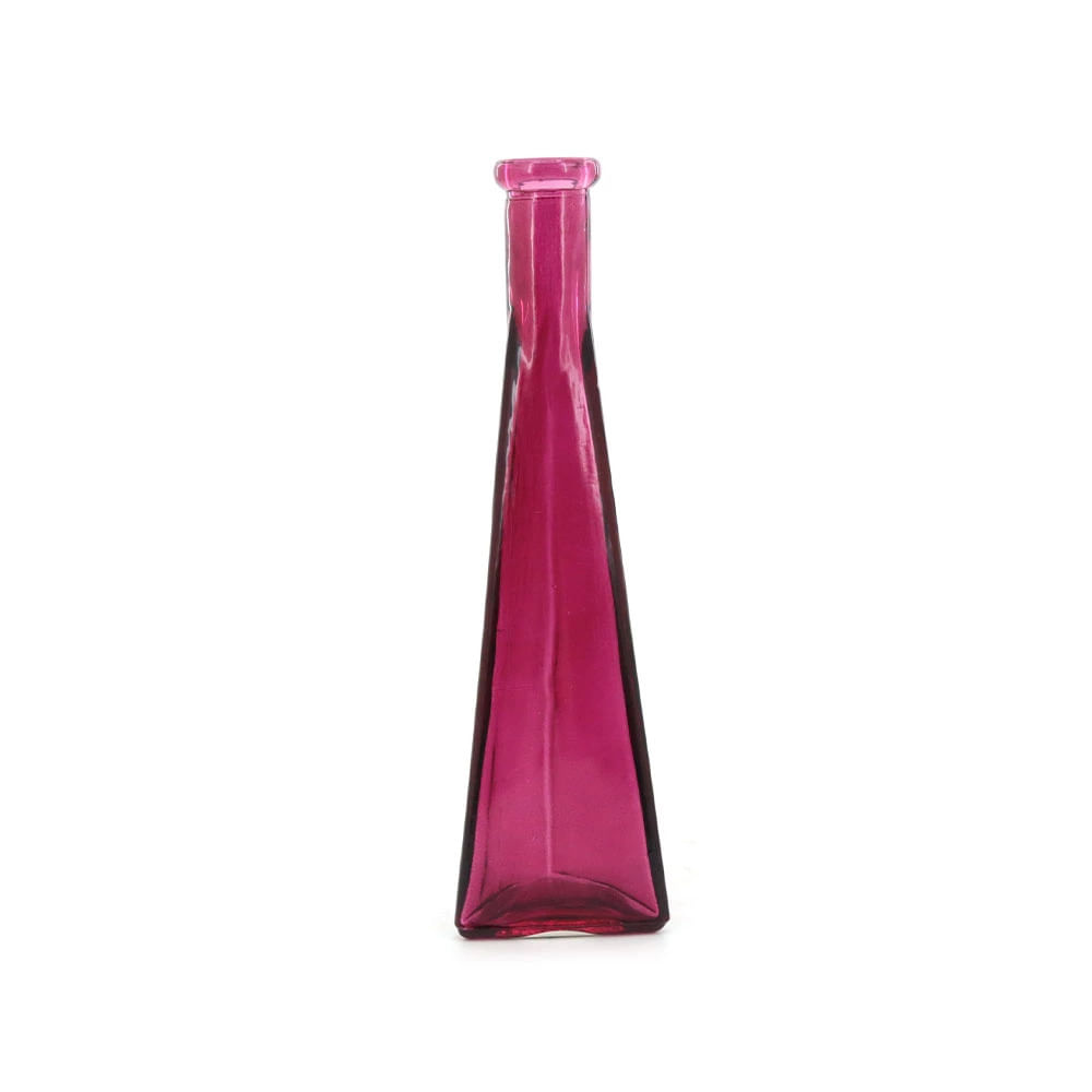 Vaso de Vidro Le 6,4x22cm Magenta