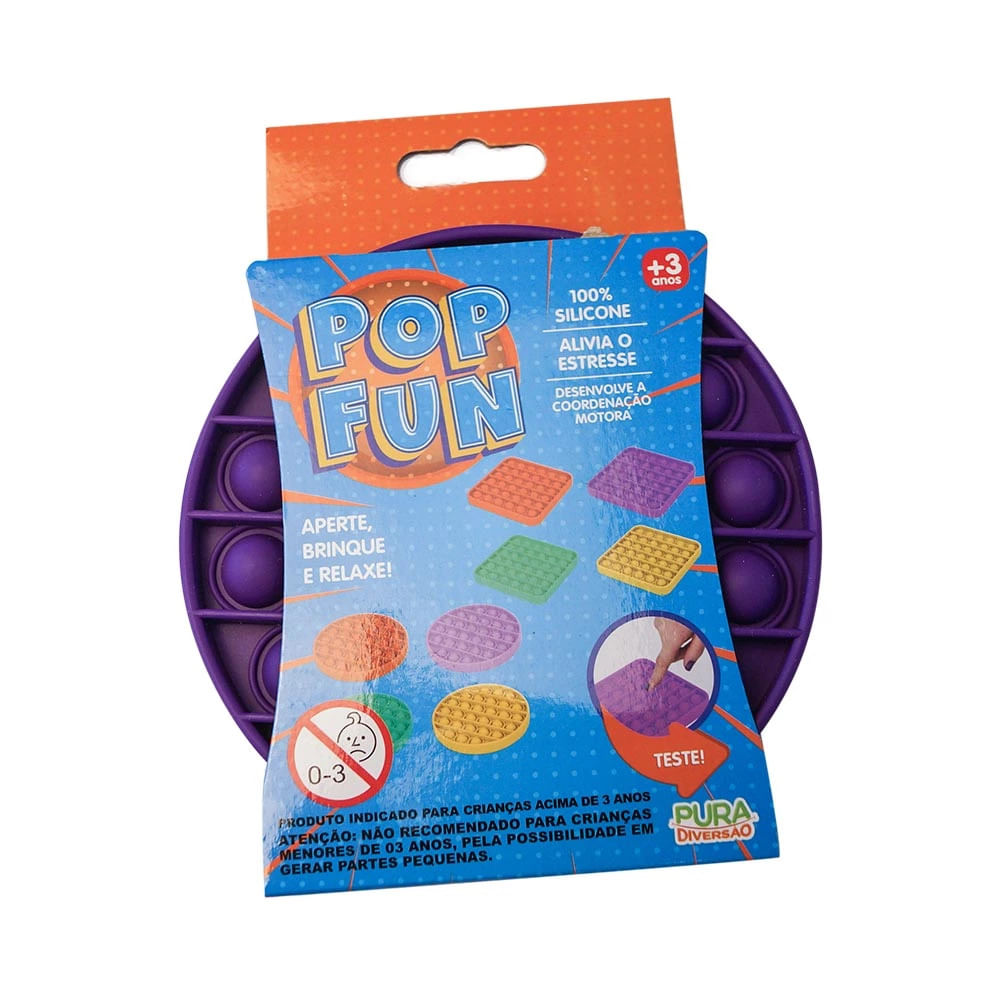 Pop It Fun Yestoys Círculo - Item Sortido