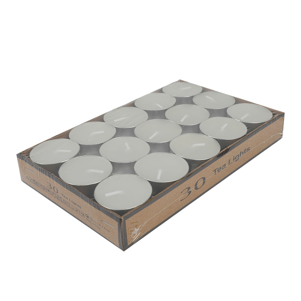 Kit de Velas Le Rechaud com 30 Peças Branco