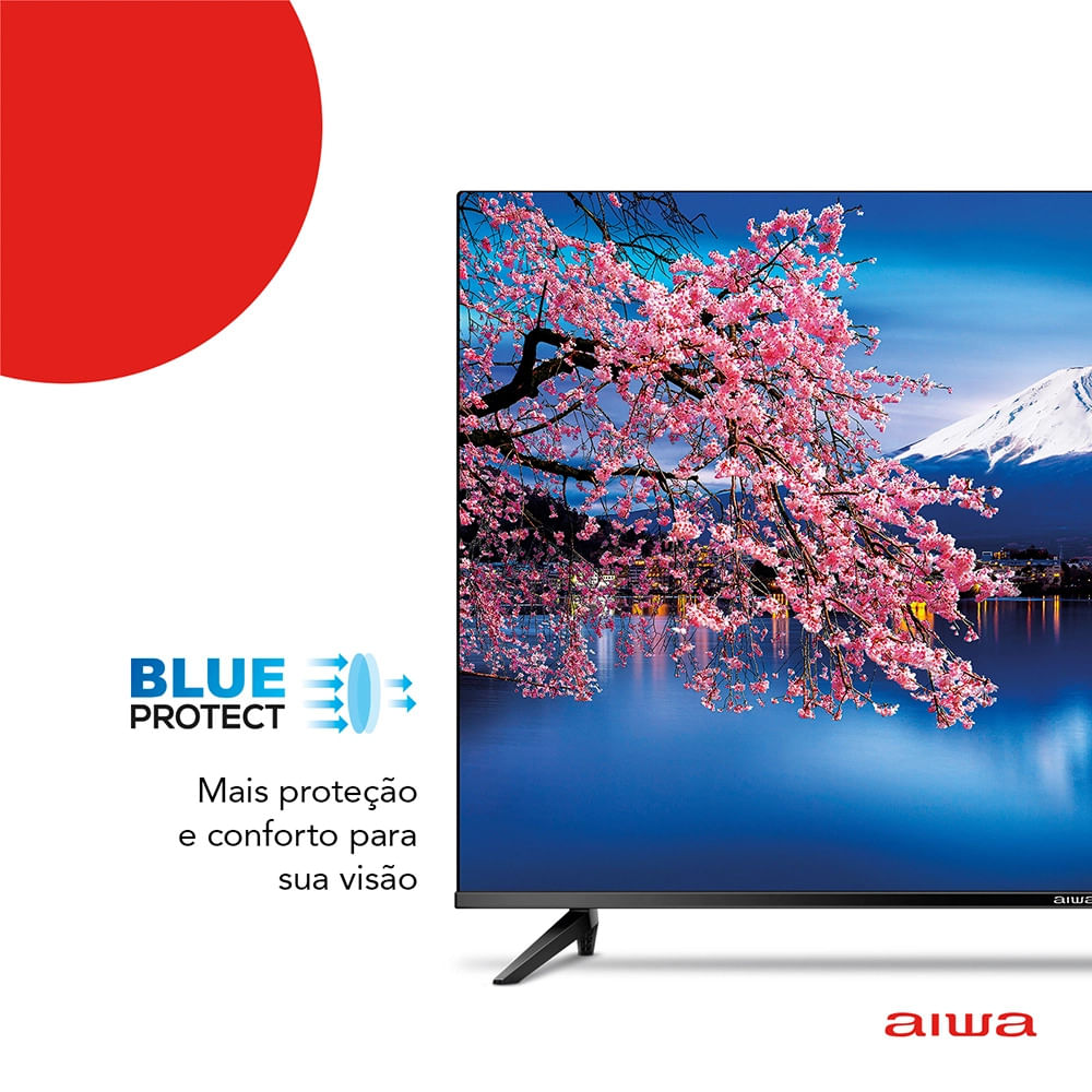 Smart TV 43" Aiwa AWS-TV-43-BL-02-A - Bivolt