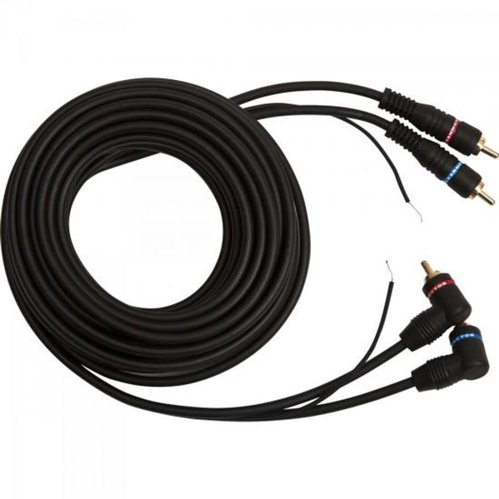 Cabo 2 Rca Macho + Terra X 3 Rca 90o Macho + Terra 1,5m Cbrc0006 Preto Storm