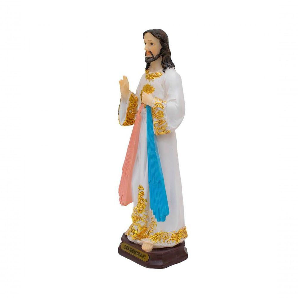 Jesus Misericordioso 21.5cm - Enfeite Resina