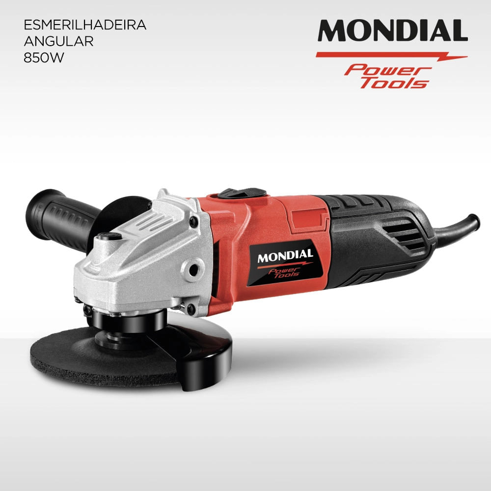 Esmerilhadeira Angular Mondial FES-02 4-1/2" - 850W 127V