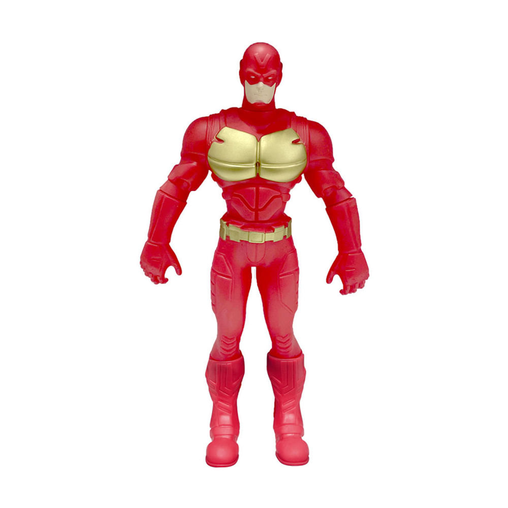 Boneco Articulado Vigilante Vermelho Mielle