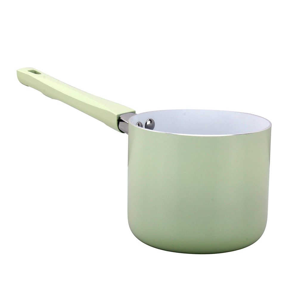 Panela com Revestimento Cerâmico Le Cucina Color Verde 12cm