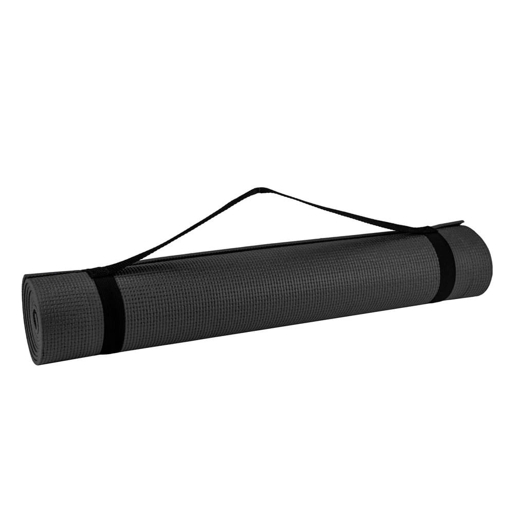 Tapete de Yoga Le em PVC com 1,73x61x0,4cm Preto