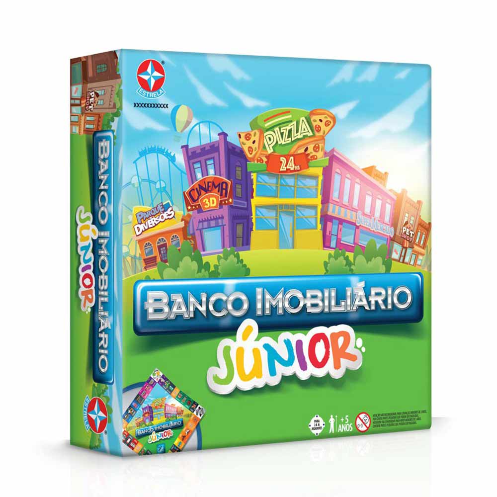 Jogo Banco Imobiliário Estrela Júnior