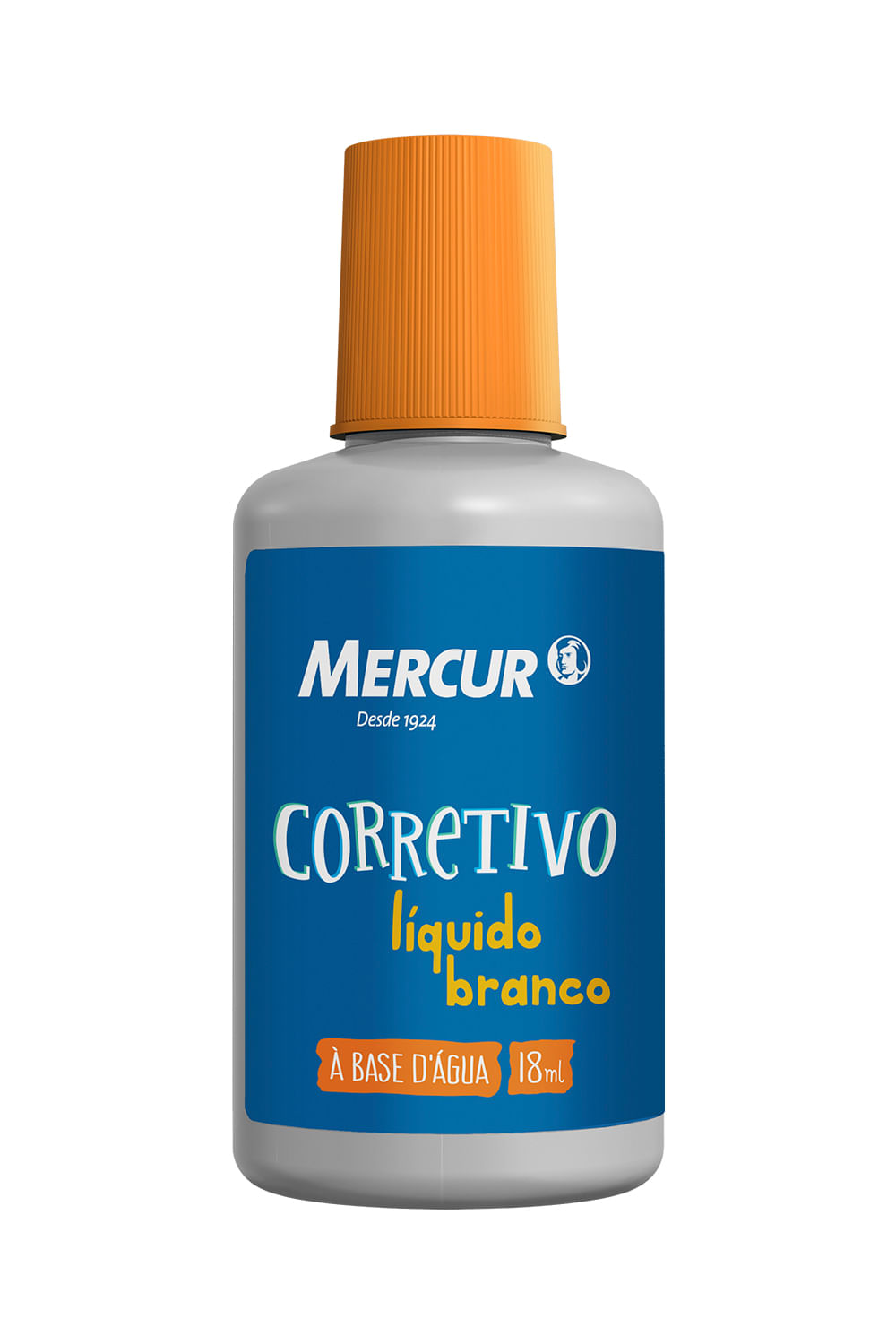 Corretivo Líquido Mercur Base de Água Branco 18ml