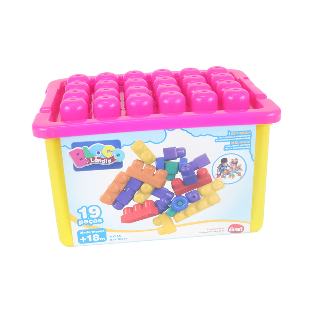 Box Block Dismat Cores Diversas - Item Sortido