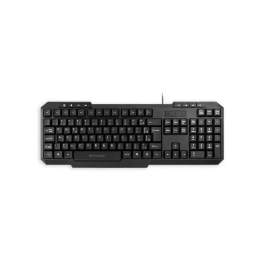 Teclado Usb Multimidia Tc206 Preto Multilaser [f086]