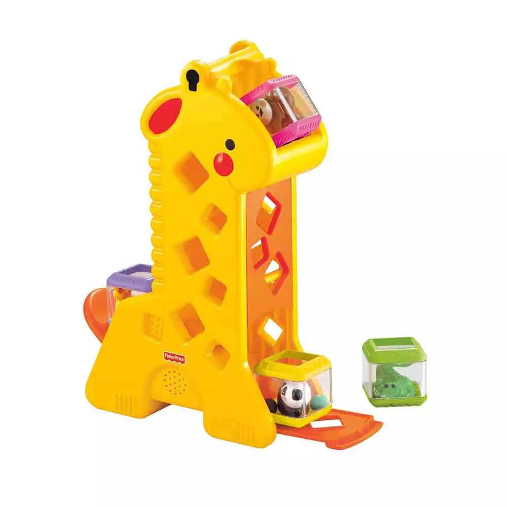 Girafa Fisher Price Bloco de Encaixar