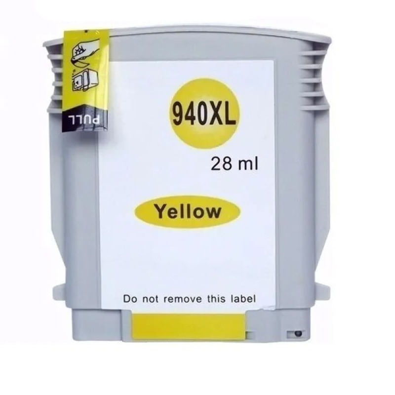 Cartucho Amarelo Jato De Tinta Compatível 940xl C4909A M-H940XL Y