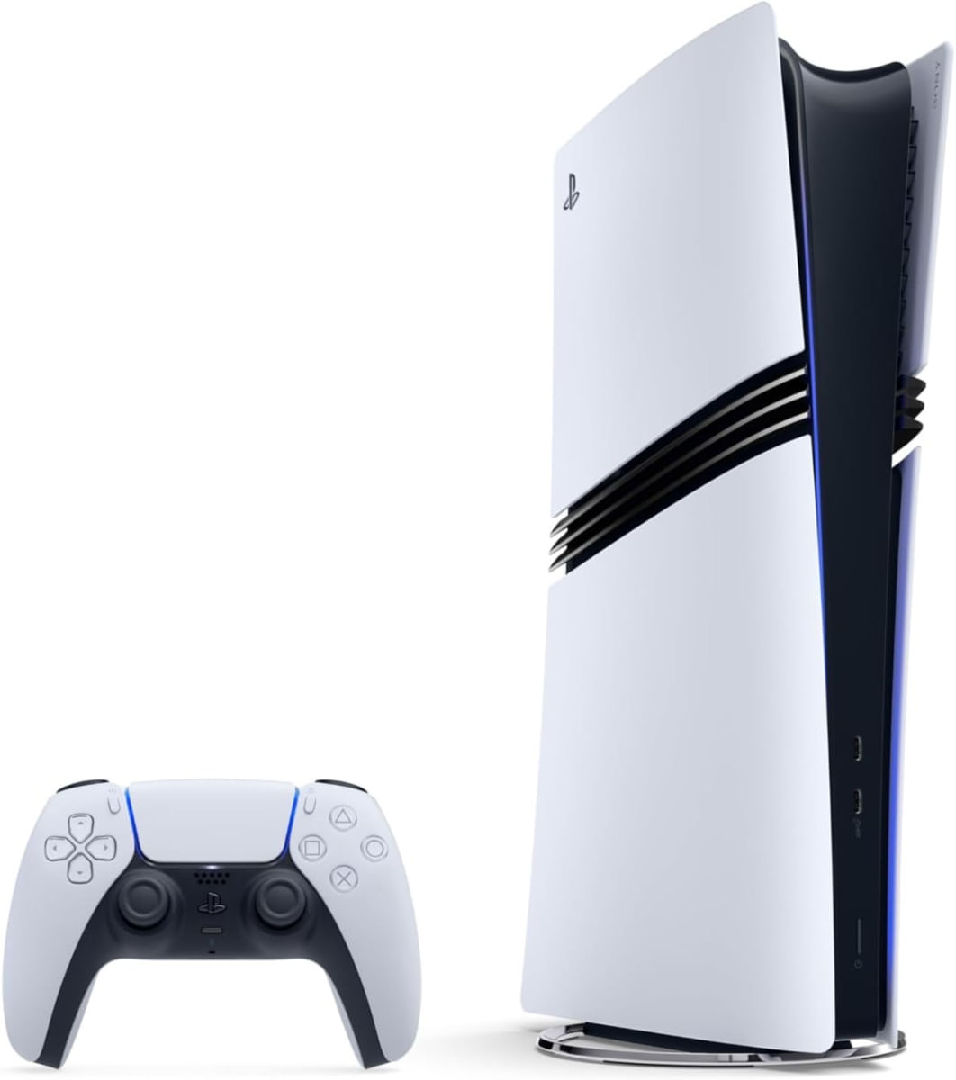 Console PlayStation 5 Pro Sony, SSD 2TB, Com Controle Sem Fio DualSense, Branco