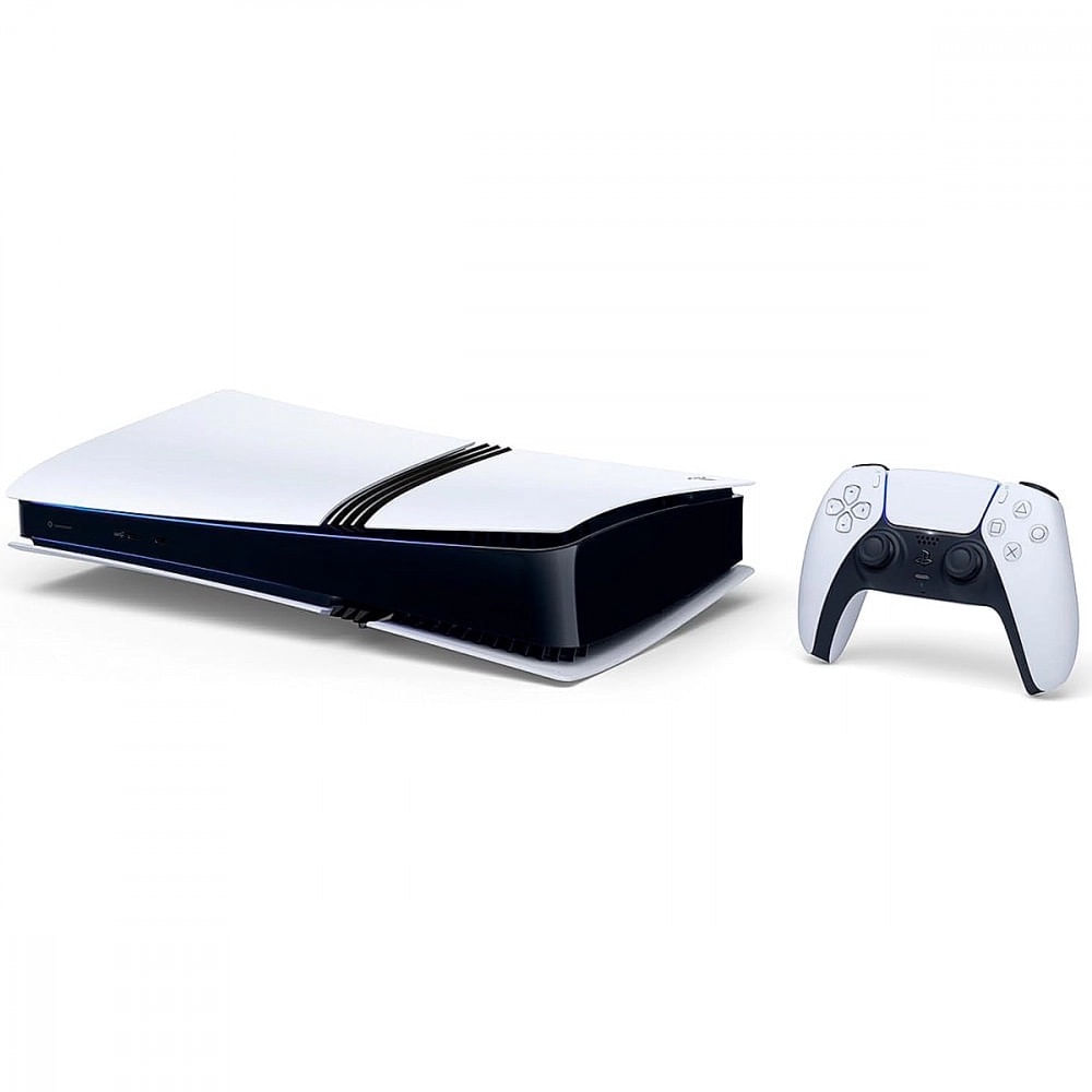 Console PlayStation 5 Pro Sony, SSD 2TB, Com Controle Sem Fio DualSense, Branco