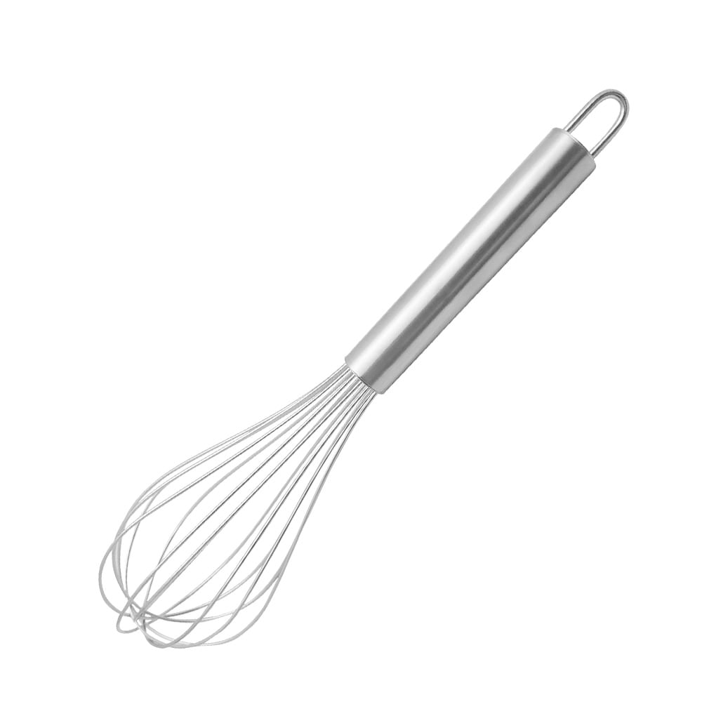 Batedor Manual de Massas ou Ovos Le Cook em Inox Prata