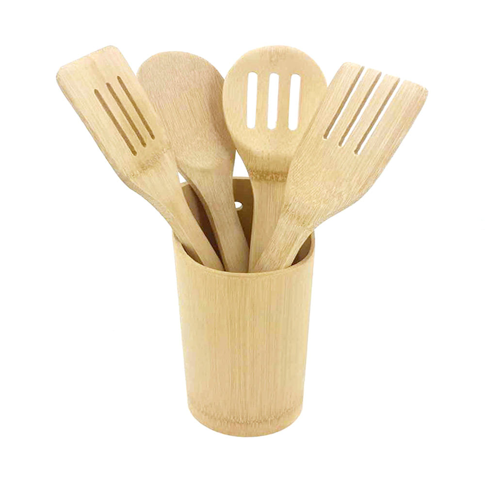 Conjunto de Utensílios Le Bamboo com 4 Peças