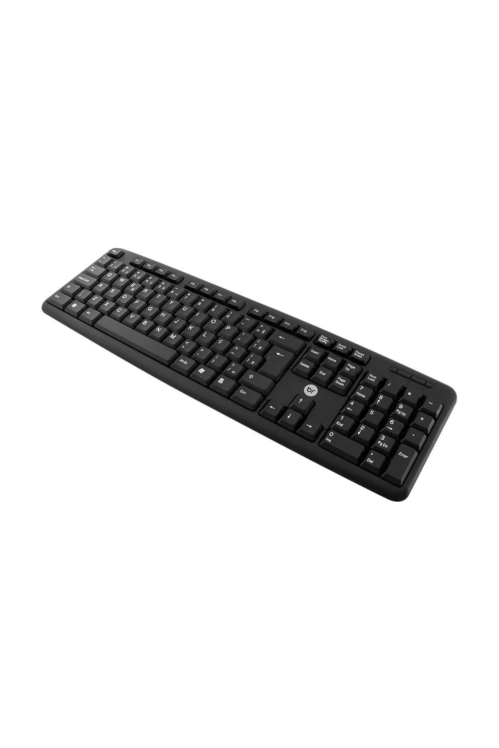 Teclado Bright com Fio USB Preto 014