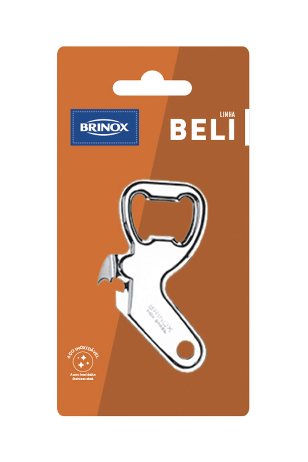 Abridor de Lata em Inox Brinox Beli 9cm