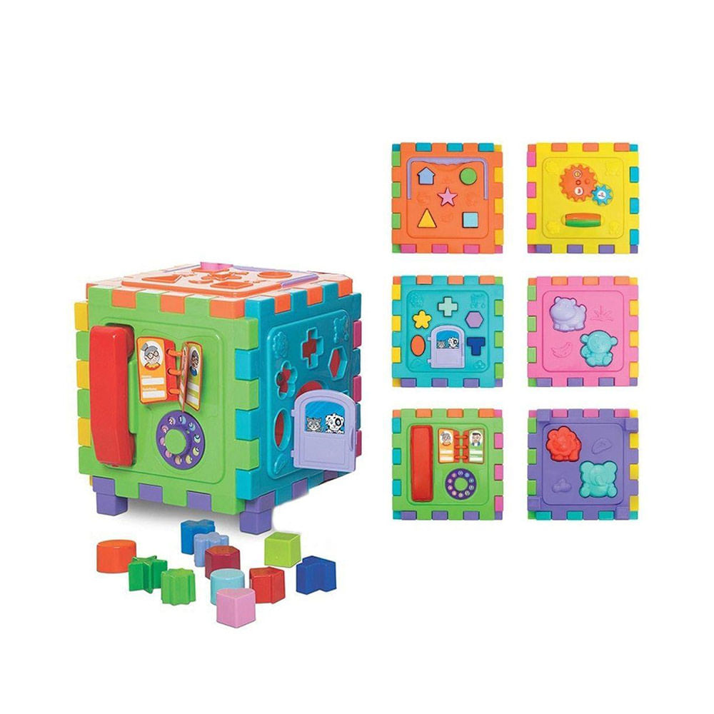 Cubo Didático Mercotoys Grande