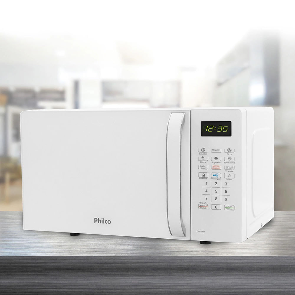 Micro-ondas Philco PMO23BB 20 Litros Branco - 127V