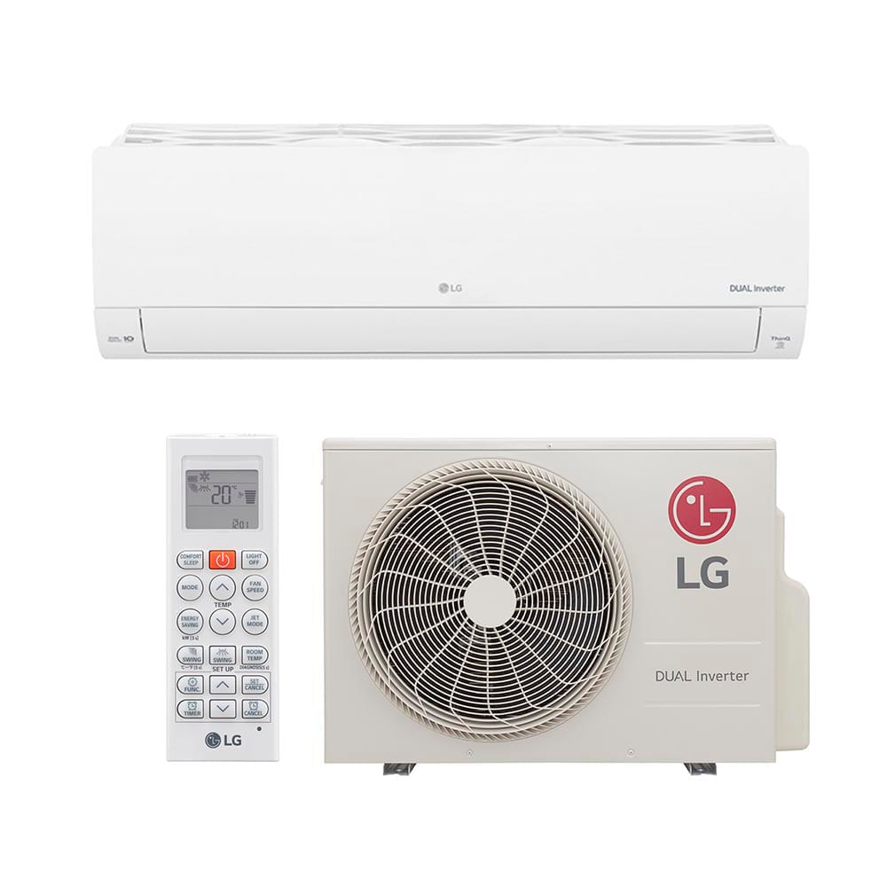 Ar condicionado Hi Wall LG Dual Voice Inverter 18.000 Btus Frio 220v