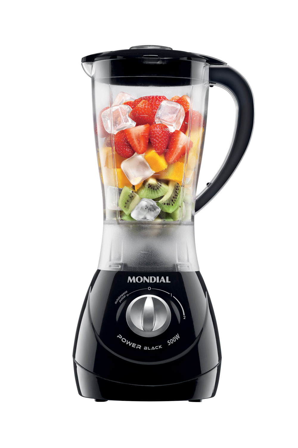 Liquidificador Mondial Power 2 Black L-28 Preto - 127V