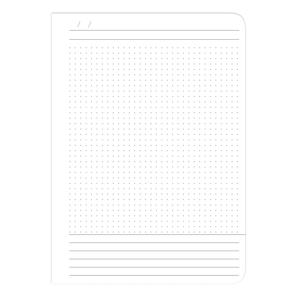 Refil Confetti para Caderno Colegial Le Smart Pontado 80 Folhas