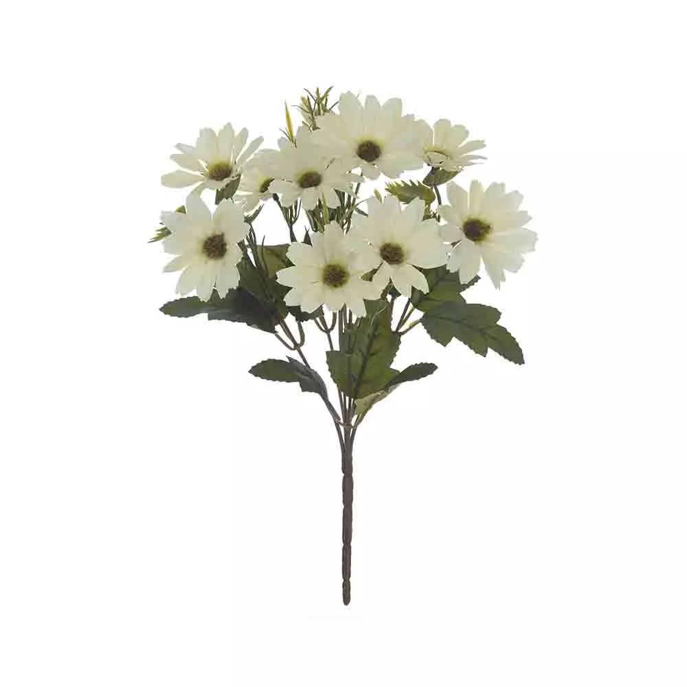 Bouquet de Margarida X10 Florarte 30cm Creme