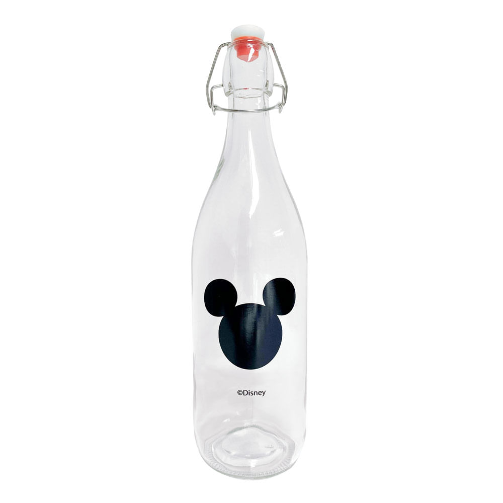 Garrafa Le Mickey em Vidro Incolor 1L