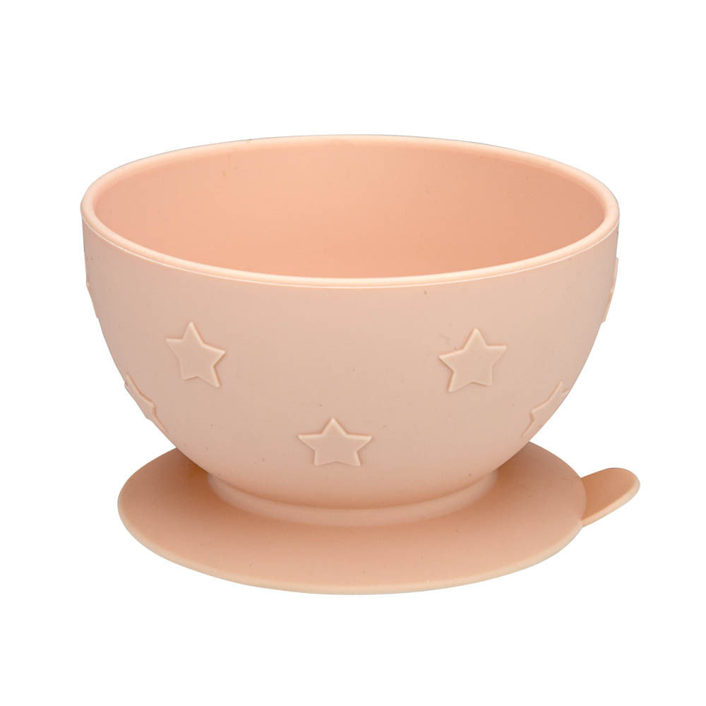 Bowl de Silicone Le Baby Rosa