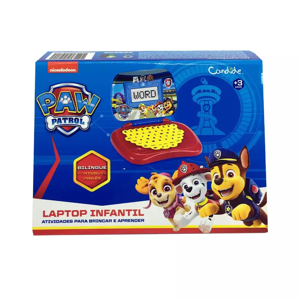 Laptop Infantil Candide Patrulha Canina