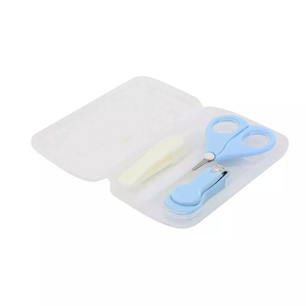 Kit Higiene Le Baby Case com 4 Peças Azul