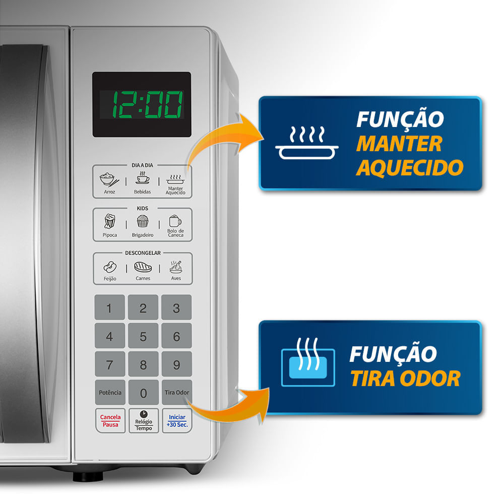 Micro-ondas 21L Mondial MO-01-21-W 110