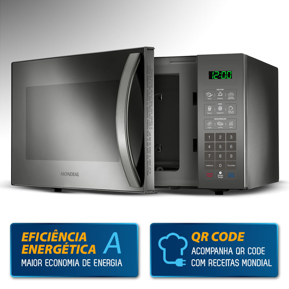 Micro-ondas 34L Mondial MO-02-34-E 110