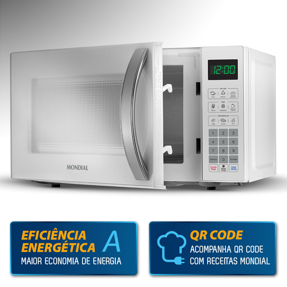 Micro-ondas 21L Mondial MO-01-21-W 110