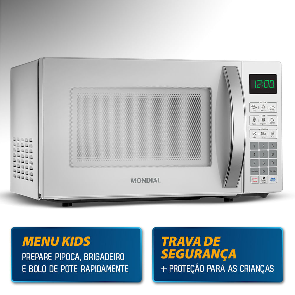 Micro-ondas 21L Mondial MO-01-21-W 110