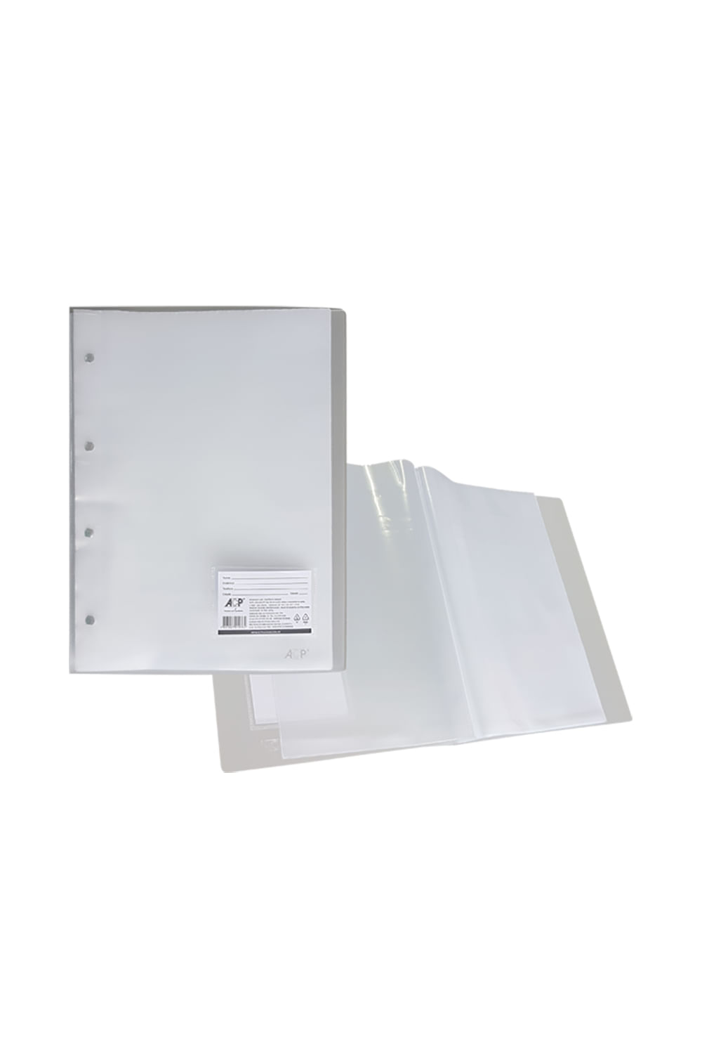 Pasta Catálogo Acp Média com 30 Envelopes Cristal 25,7x33,5cm