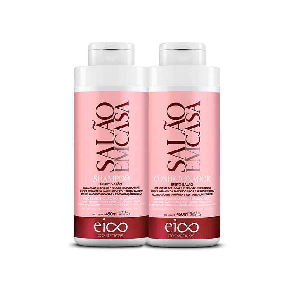 Kit Eico Salão em Casa 450ml